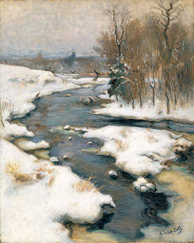 Bend in the River Gosselin at Arthabaska
